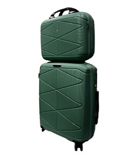 Ручная кладь с кейсом Madisson Snowball 51304/S+VA зеленый фото