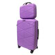 Комплект Чемоданов с Кейсом Snowball 51304 4 в 1 фиолетовый фото