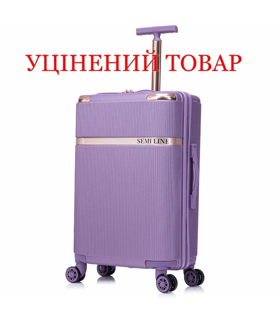 Валіза Semi Line 24" (M) Purple (T5916-3) Discounted - фото