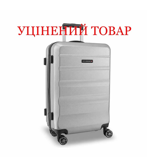Валіза Swissbrand Anvers (M) Silver (SWB_LHANV802M) Discounted - фото