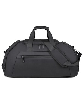 Дорожня сумка чорна текстильна Confident TB8-T18A - фото