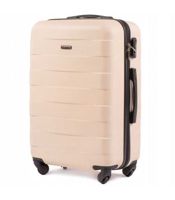 Чемодан Wings 401 Midi кремовый фото, картинка, изображение