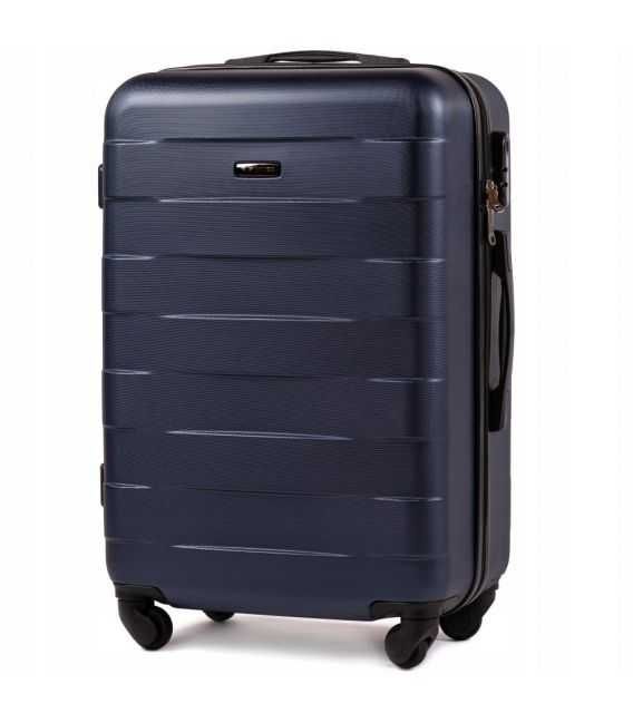Валіза Wings 401 середня M синя - картинка, зображення, фото валізи