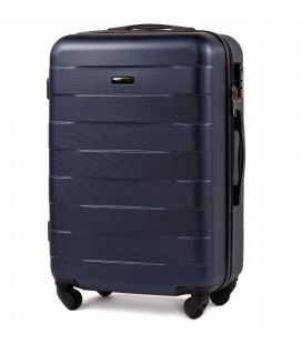 Чемодан Wings 401 средний M синий фото, картинка, изображение