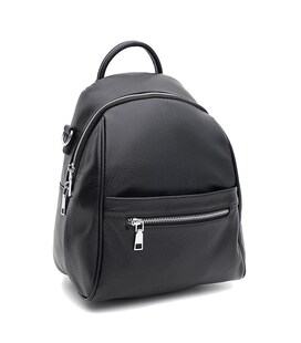 Женский кожаный рюкзак Ricco Grande K188815bl-black