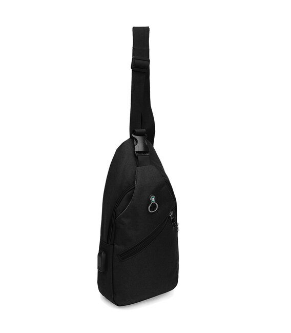 Мужская сумка-слинг Monsen 1Rem0112-black фото
