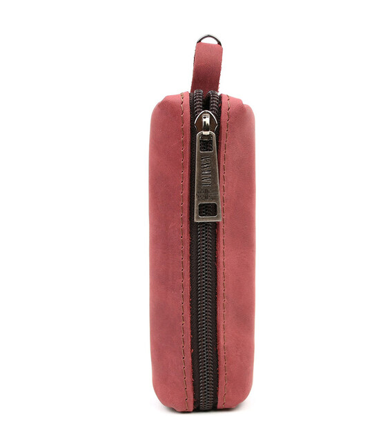 Шкіряна ключниця тубус TARWA Cylinder RW-cylin-3md марсала
