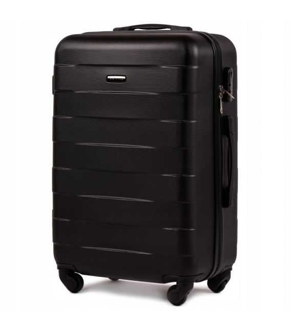 Валіза Wings 401 середня M чорна картинка, зображення, фото