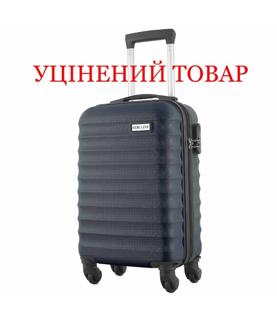 Валіза Semi Line 18" (S) Navy (T5577-1) Discounted фото