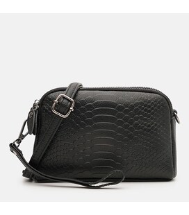 Женская кожаная сумка Borsa Leather K12504gr-grey