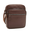 Сумка через плечо кожаная мужская Borsa Leather K19803-1L-brown