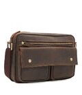 Сумка кожаная мужская Keizer ch11026br-brown
