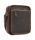 Сумка мессенджер мужская кожаная Keizer ch11038a-brown