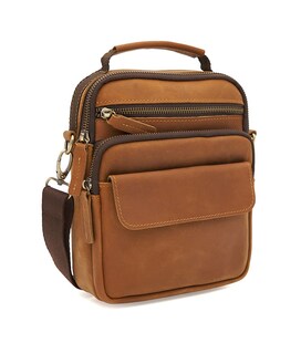 Барсетка мужская кожаная Keizer ch12041L-brown