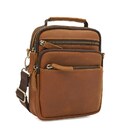 Барсетка мужская кожаная Keizer ch12049L-brown