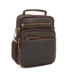 Барсетка мужская кожаная Keizer ch12049br-brown