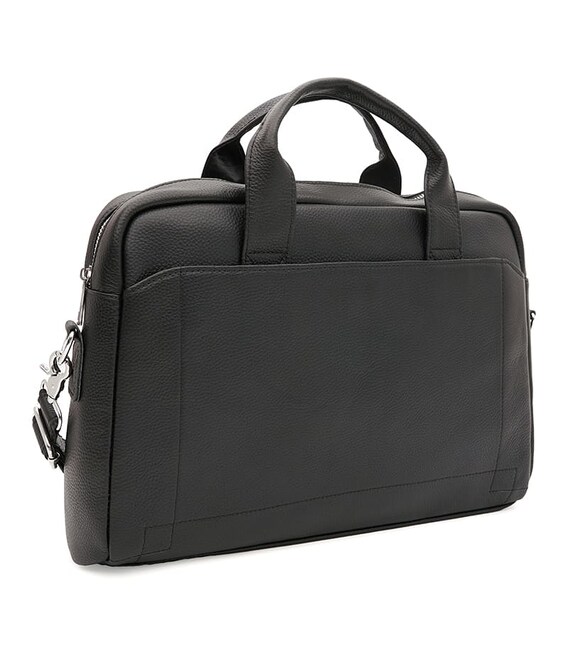 Мужской кожаный портфель Keizer ch14012bl-black