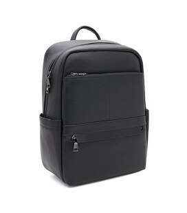 Мужской кожаный рюкзак Borsa Leather K1c2940-black
