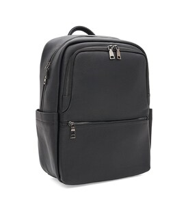 Мужской кожаный рюкзак Borsa Leather K1c2945-black