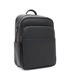 Мужской кожаный рюкзак Borsa Leather K1c3829-black