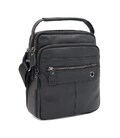Мужская кожаная сумка Borsa Leather K12610D-black