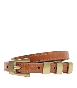 Женский кожаный ремень 1FP9295br-brown