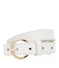 Женский кожаный ремень 1FP9298w-white