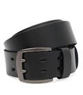 Чоловічий шкіряний ремінь Borsa Leather 150v1fx119-black