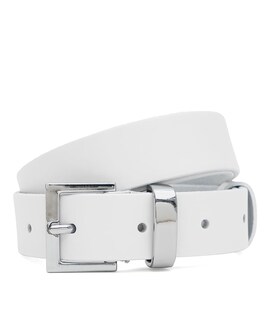 Женский кожаный ремень Borsa Leather 110x1genw129-white - фото