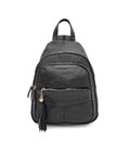Женский кожаный рюкзак Keizer k11028D-black