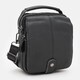 Мужская кожаная сумка Borsa Leather K14081bl-black - фото