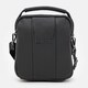 Мужская кожаная сумка Borsa Leather K14081bl-black - фото