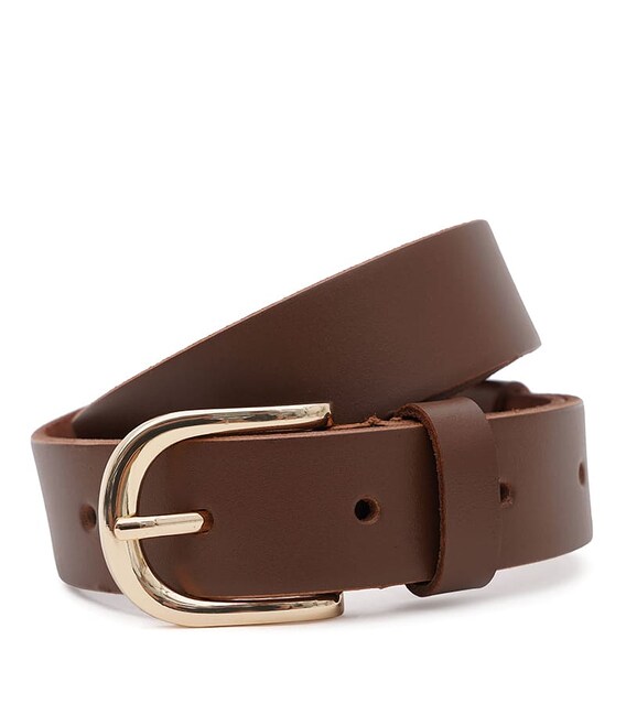Женский кожаный ремень Borsa Leather 110v1genw86-l.brown - фото