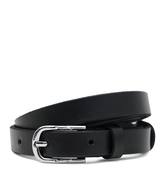 Женский кожаный ремень Borsa Leather 100v1genw59-black - фото