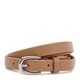 Женский кожаный ремень Borsa Leather 110v1genw58-caramel - фото