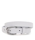 Женский кожаный ремень Borsa Leather 110v1genw55-white