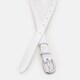 Женский кожаный ремень Borsa Leather 110v1genw55-white - фото