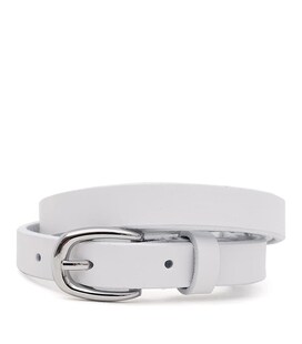 Женский кожаный ремень Borsa Leather 100v1genw55-white - фото