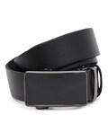 Чоловічий шкіряний ремінь Borsa Leather 125v1genav42-black