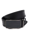 Чоловічий шкіряний ремінь Borsa Leather 125v1genav41-black
