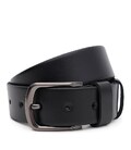 Чоловічий шкіряний ремінь Borsa Leather 150v1fx77-black