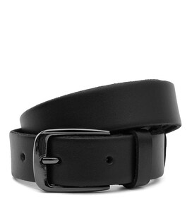 Мужской кожаный ремень Borsa Leather 115v1fx75-black - фото