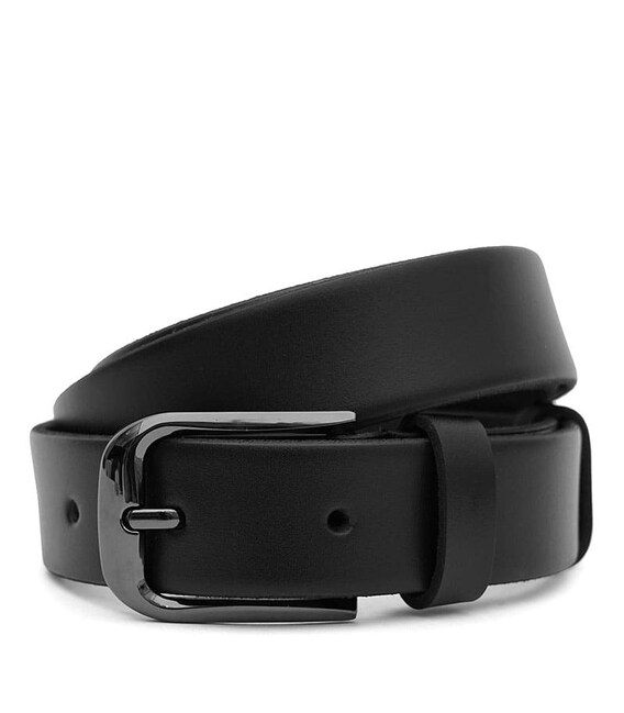 Женский кожаный ремень Borsa Leather 100v1genw29-black - фото