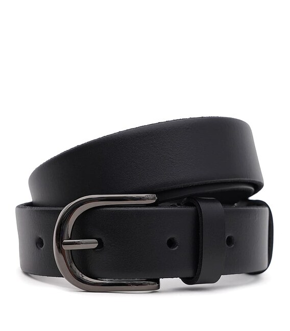 Женский кожаный ремень Borsa Leather 100v1genw26-black - фото
