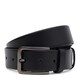 Мужской кожаный ремень Borsa Leather 125v1fx68-black - фото