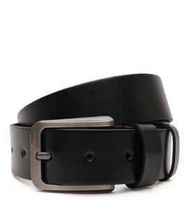 Мужской кожаный ремень Borsa Leather V1125FX15-black - фото