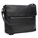 Мужская кожаная сумка Borsa Leather K13530-black - фото