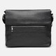 Мужская кожаная сумка Borsa Leather K13530-black - фото