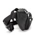 Вместительная кожаная сумка на пояс черная Tiding Bag M56-2030A фото