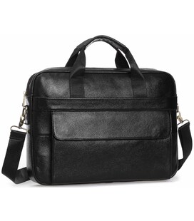 Сумка-портфель чоловіча шкіряна для документів Tiding Bag A25-1131A